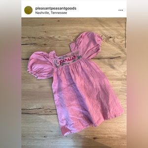 DÔEN Little Mica dress in Carnation, 6yrs
